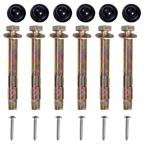 Daszek plastikowy Dako Duo 100x200cm brązowy