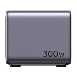 Ładowarka sieciowa UGREEN CD333 Nexode, USB + 4x USB-C, GaN, 300W + kabel USB-C 240W (czarny)