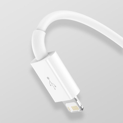 Kabel USB 3w1 Baseus Superior Series, USB do micro USB / USB-C / Lightning, 3.5A, 1.5m (biały)