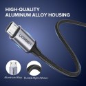 Kabel USB do Micro USB UGREEN US290 QC 3.0 2.4A 2m (czarny)