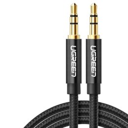 Kabel mini jack 3,5mm UGREEN AV112, AUX, 2m (czarny)