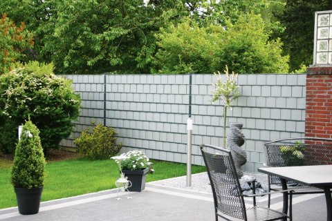 Klipsy do taśm ogrodzeniowych 10 szt. STANDARD BIAŁE