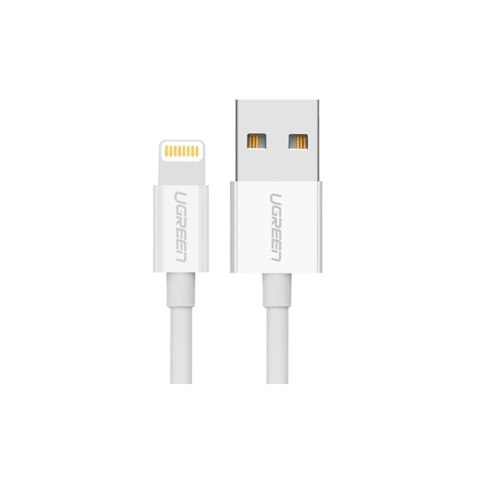 Kabel UGREEN US155 USB-A-Lightning 1m (biały)