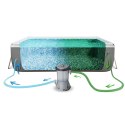 Basen stelażowy ogrodowy 412 x 201 x 122 cm 11w1 Bestway 56456N