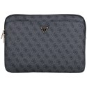 Guess 4G Zipper Pocket Triangle Logo Sleeve - Etui na notebooka 14" (czarny)