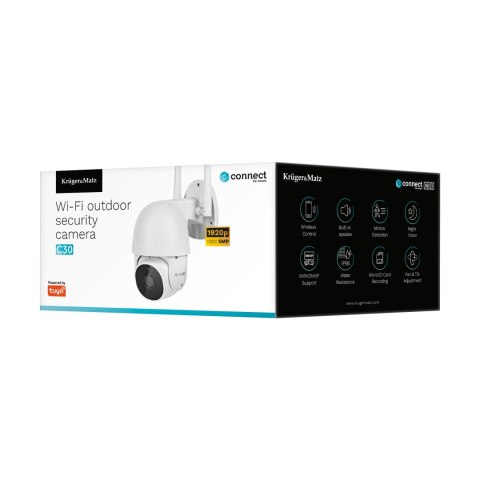 Kamera Wi-Fi zewnetrzna Kruger&Matz Connect C30 Tuya