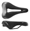 Siodło SELLE ITALIA SPORTOURING ST 1 SUPERFLOW L (idmatch L3), Pręty Fec Alloy, Hi-Viz, Żel 477g (NEW)