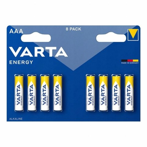 BATERIE ALKALICZNE VARTA R3 (AAA) ENERGY 8szt