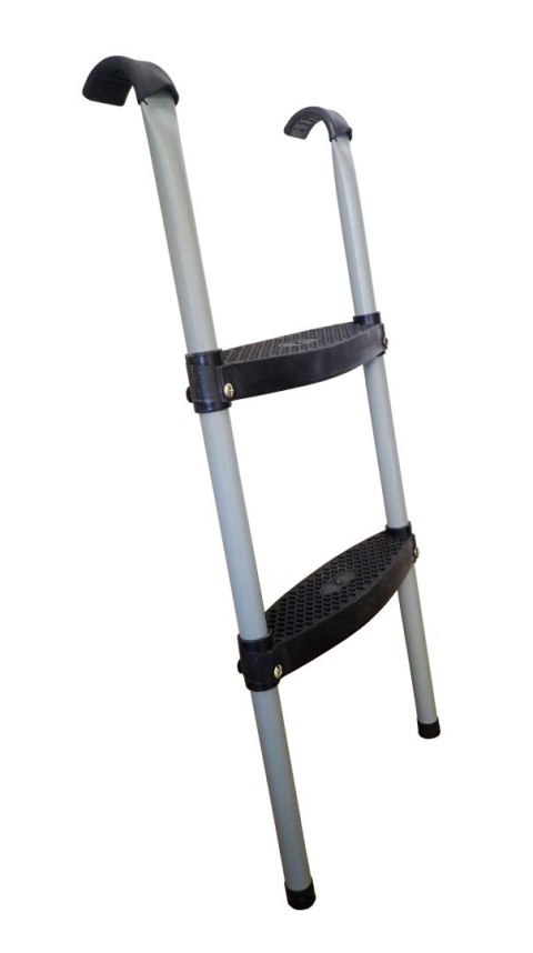 Drabinka Schodki do Trampoliny Metalowa 2 Stopnie KUBISPORT 366-429 cm