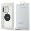 Guess IML Metal Colored Circle Classic Logo MagSafe - Etui do iPhone 16 Pro Max (czarny)