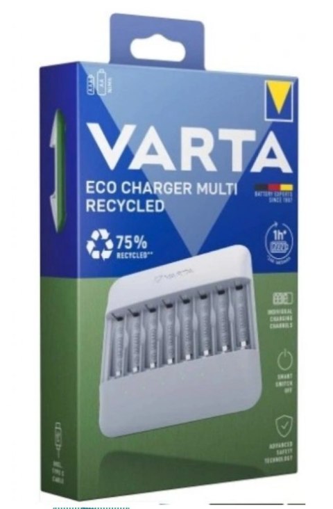ŁADOWARKA VARTA ECO CHARGER (bez akumulatorów) 8PORTÓW AA/AAA R3/R6