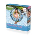 Dmuchane koło plażowe do pływania niebieski Donut 107cm BESTWAY