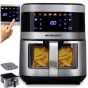 Frytkownica beztłuszczowa Air fryer duża frytownica 9,1l Berdsen 1700 W BD-656 srebrna