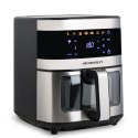 Frytkownica beztłuszczowa Air fryer duża frytownica 9,1l Berdsen 1700 W BD-656 srebrna