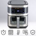 Frytkownica beztłuszczowa Air fryer duża frytownica 9,1l Berdsen 1700 W BD-656 srebrna