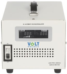 STABILIZATOR NAPIĘCIA SIECIOWEGO AVR-PRO-3000VA VOLT Polska