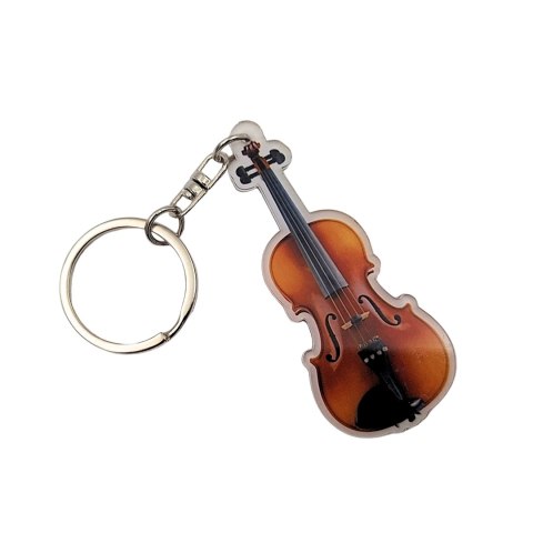 Skrzypce brelok do kluczy akrylowy ACI-8171