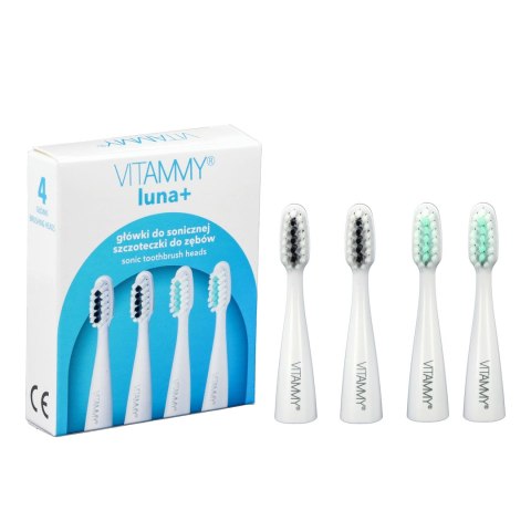 VITAMMY LUNA+ Końcówki do szczoteczki sonicznej, 4szt.
