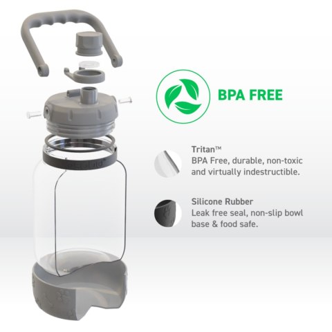 ASOBU Butelka THE BARKELY GREY, 1,48L