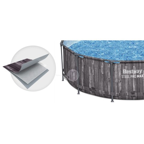 Basen ogrodowy stelażowy 366 x 100 cm 10w1 Bestway 5614X