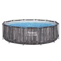 Basen ogrodowy stelażowy 366 x 100 cm 18w1 Bestway 5614X