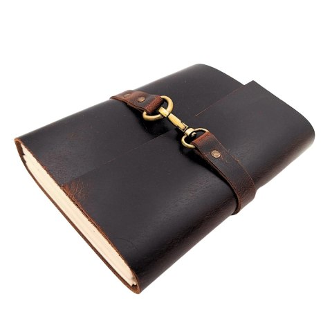 Elegancki Notes Skórzany Retro 200 stron Vintage - AH06