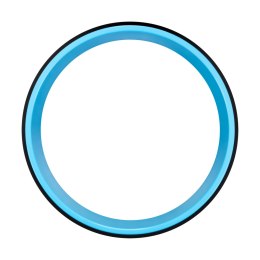 Koło do jogi Dharma, czarno-niebieskie, REBEL ACTIVE