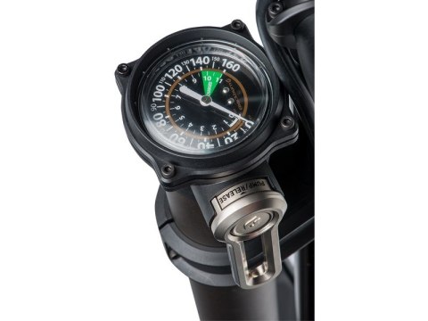 Pompka podłogowa BLACKBURN CHAMBER TUBELESS 160psi grafitowa (NEW 2026)