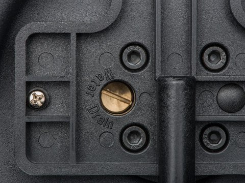 Pompka podłogowa BLACKBURN CHAMBER TUBELESS 160psi grafitowa (NEW 2026)