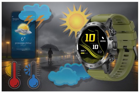 SMARTWATCH MĘSKI GRAVITY GT9-12 - WYKONYWANIE POŁĄCZEŃ, CIŚNIENIOMIERZ (sg021l)