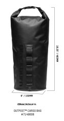 Torba na bagażnik BLACKBURN OUTPOST ELITE CARGO BAG czarna (NEW 2025)