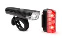 Zestaw lampki BLACKBURN DAYBLAZER przód 550 lumenów, tył 65 lumenów black (NEW 2026)