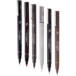 Cienkopis kreślarski Uni Pin-200 0.5mm ciemnoszary