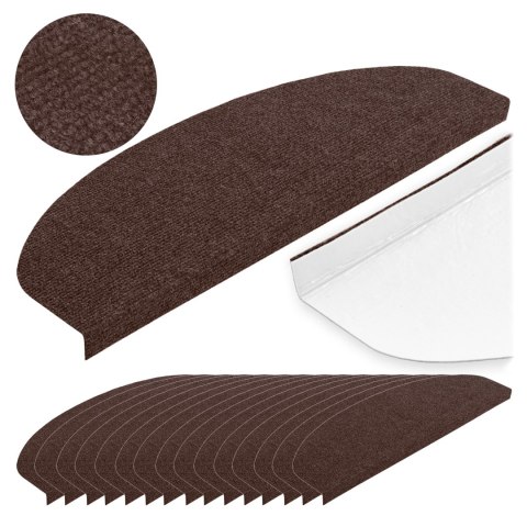 Dywanik na stopnie STEPI brązowy 15 sztuk