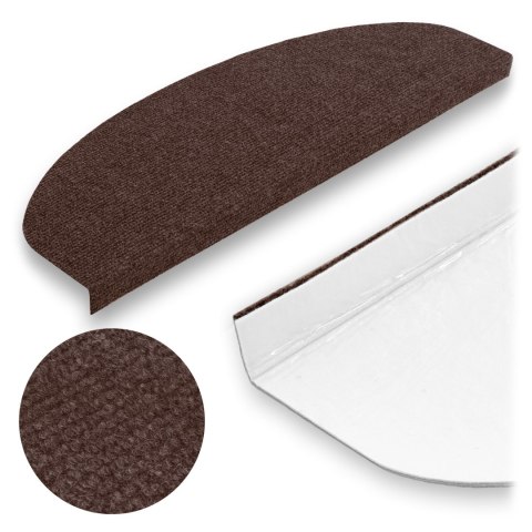 Dywanik na stopnie STEPI brązowy