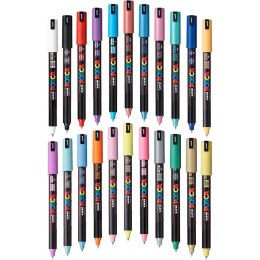 Marker z farbą plakatową Uni POSCA PC-1MR pomarańc