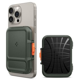 Spigen Lock Fit MagSafe - Portfel magnetyczny (Military Green)
