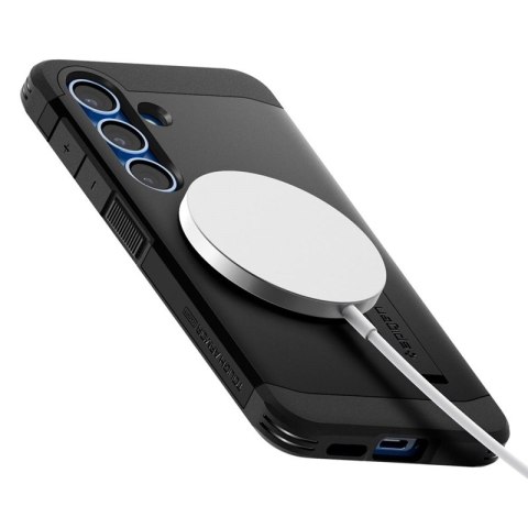 Spigen Tough Armor MagSafe - Etui do Samsung Galaxy S25+ (Czarny)