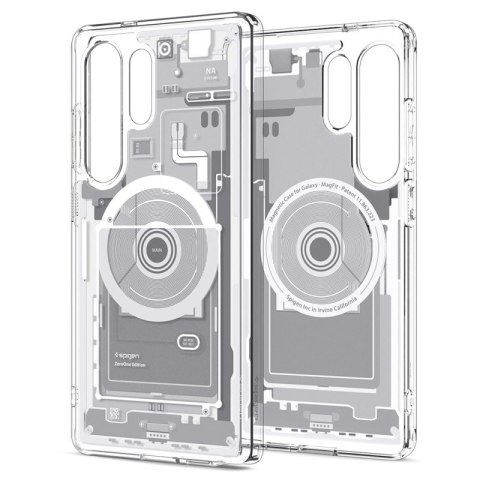Spigen Ultra Hybrid Mag MagSafe - Etui do Samsung Galaxy S25 Ultra (Zero One White)