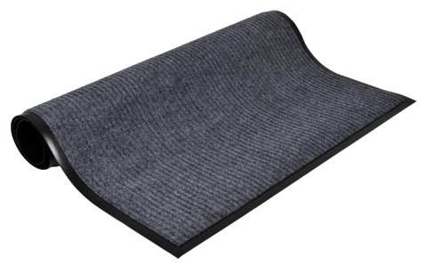 Wycieraczka do butów wejściowa pod drzwi 80x120 cm Yolanda szara