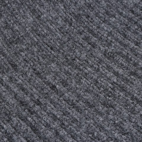 Wycieraczka do butów wejściowa pod drzwi 80x120 cm Yolanda szara