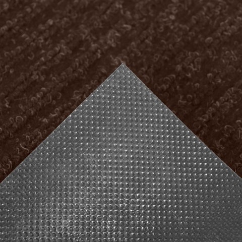 Wycieraczka do butów wejściowa pod drzwi 90x150 cm Valeria brązowa