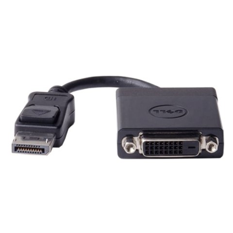 DELL 470-AANH adapter kablowy Displayport M DVI-D FM Czarny
