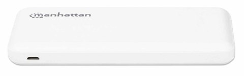 Manhattan 406277 bank mocy Litowo-polimerowy (LiPo) 10000 mAh Biały