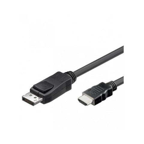 Techly ICOC-DSP-H12-010 adapter kablowy 1 m DisplayPort HDMI Typu A (Standard) Czarny