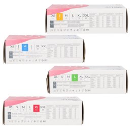 VELO NITRILE BLUE XS Rękawice nitrylowe zabiegowe bezpudrowe, niebieskie, 100 szt.