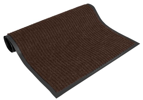 Wycieraczka do butów 40x60 cm Seila brązowa zestaw 2 sztuk