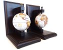 Podpórki do Książek Globusy - Bookend - Elegancka Dekoracja Retro - NC2677C