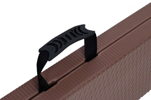 Ławka cateringowa składana RATTAN brązowa