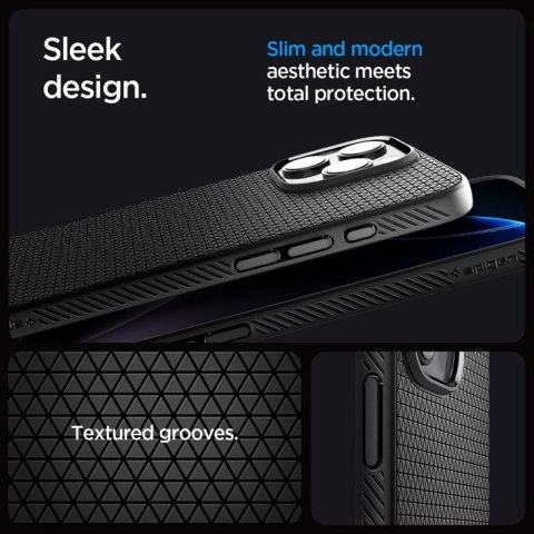 Spigen Liquid Air T Mag MagSafe - Etui do iPhone 16 Pro Max (Matte Black)